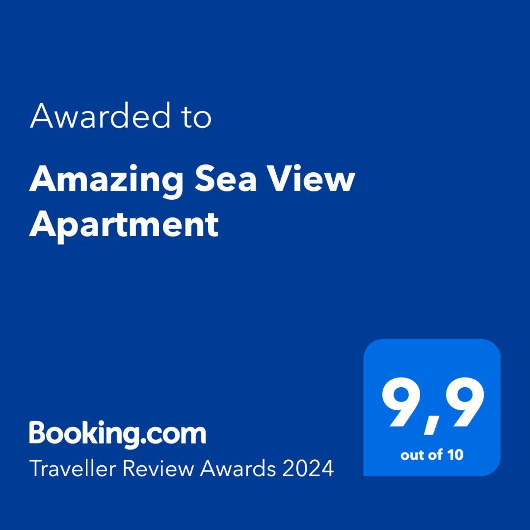 Amazing Sea View Apartment (Adults Only) Ханья Экстерьер фото